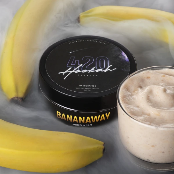Тютюн 420 Classic Bananaway (Бананове Пюре) 100 гр