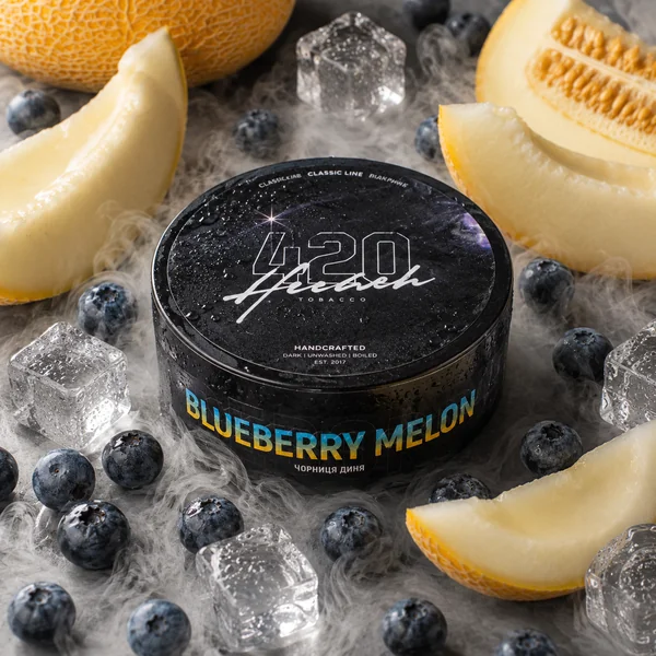 Тютюн 420 Classic Blueberry Melon (Чорниця Диня) 100 гр