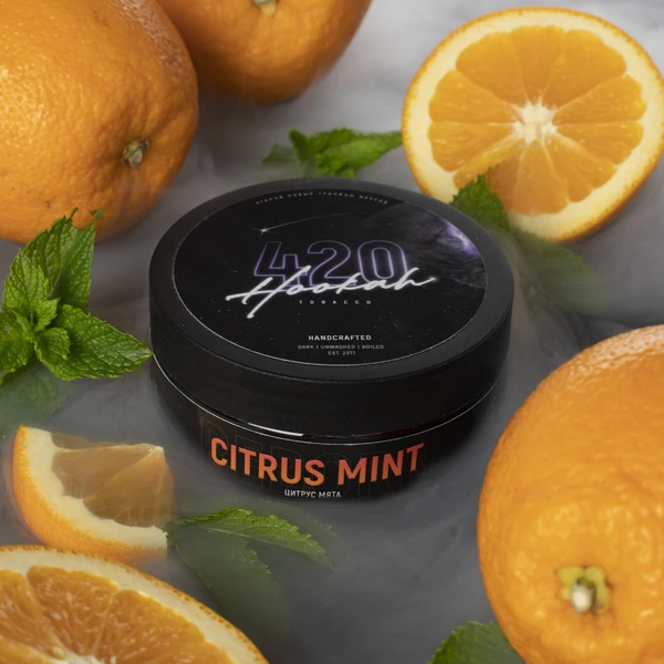 Тютюн 420 Classic Citrus Mint (Цитрус М'ята) 100 гр