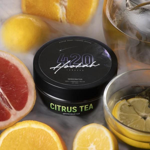 Тютюн 420 Classic Citrus Tea (Цитрусовий Чай) 250 гр