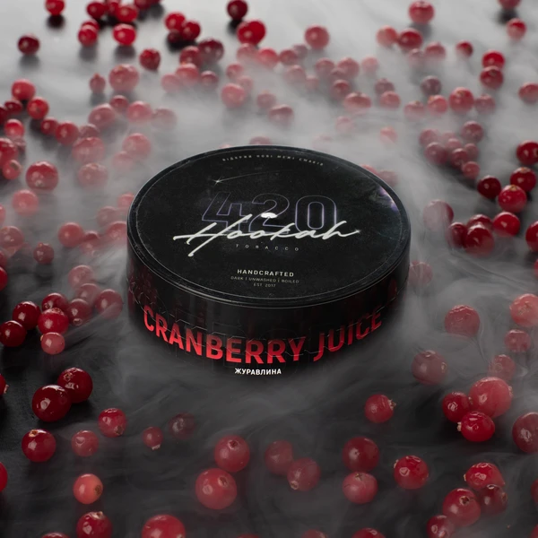 Тютюн 420 Classic Cranberry Juice (Журавлина) 250 гр