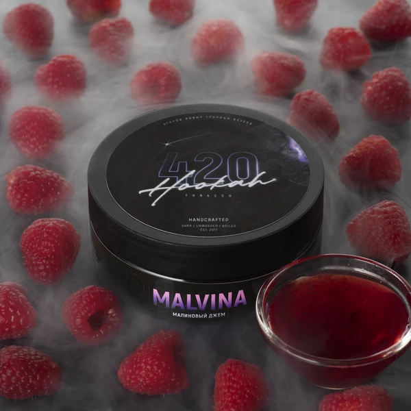 Тютюн 420 Classic Malvina (Малиновий Джем) 100 гр