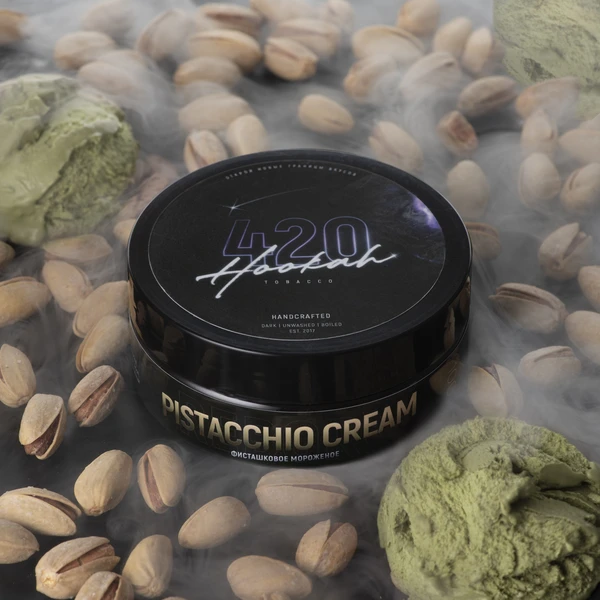 Тютюн 420 Classic Pistacchio Cream (Фісташкове Морозиво) 100 гр