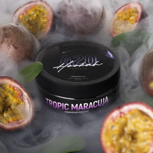 Тютюн 420 Classic Tropic Maracuja (Тропічна Маракуйя) 100 гр