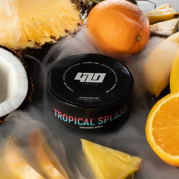 Тютюн 420 Classic Tropical Splash (Тропічний Сплеск) 100 гр