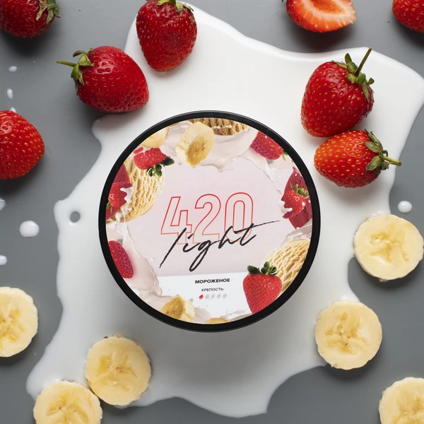 Тютюн 420 Light Ice Cream (Морозиво) 40 гр