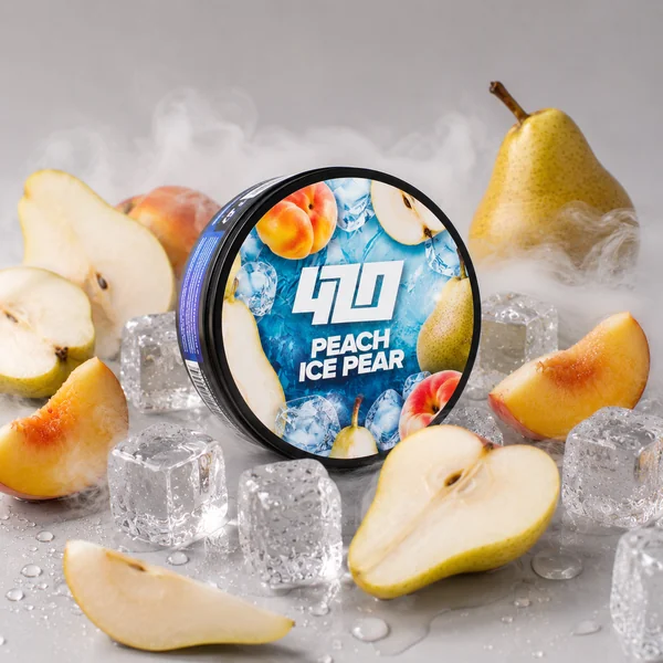 Тютюн 420 Classic Peach Ice Pear (Персик Лід Груша) 100 гр