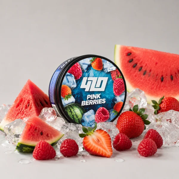 Тютюн 420 Classic Pink Berries (Рожеві Ягоди) 100 гр