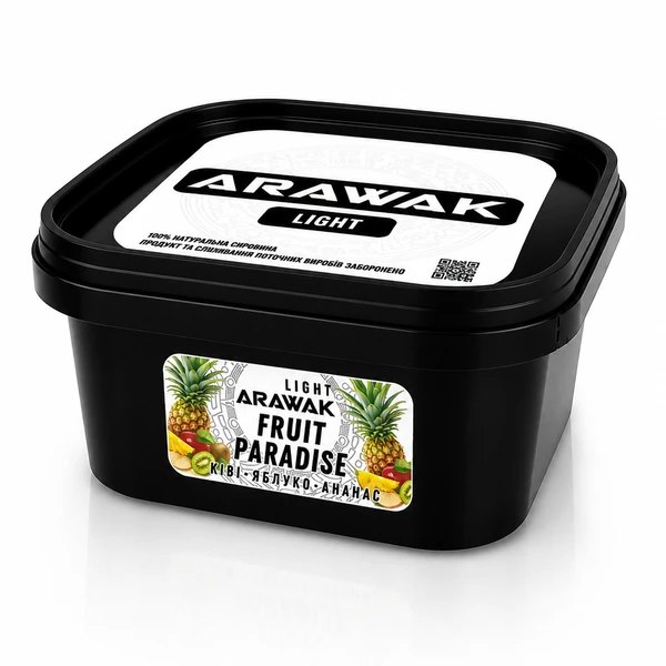 Тютюн Arawak Light Fruit Paradise (Ківі-яблуко-ананас) 200 гр