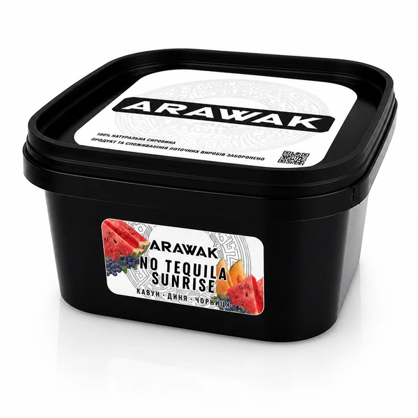 Тютюн Arawak Light No Tequila Sunrise (Кавун-диня-чорниця) 200 гр