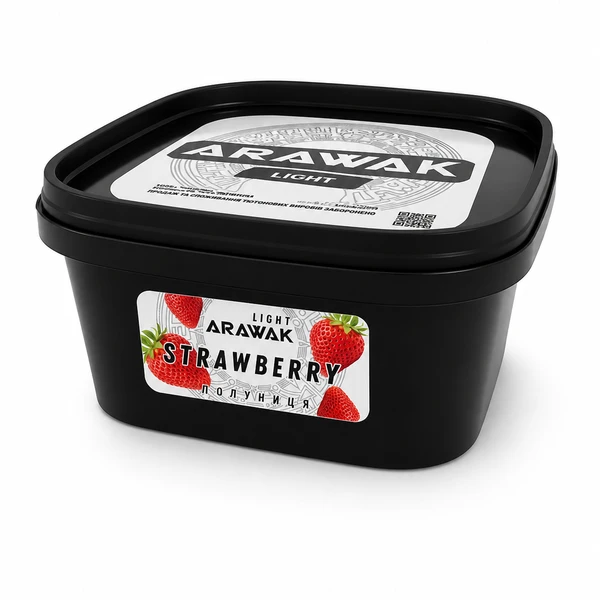 Тютюн Arawak Light Strawberry (Полуниця) 200 гр