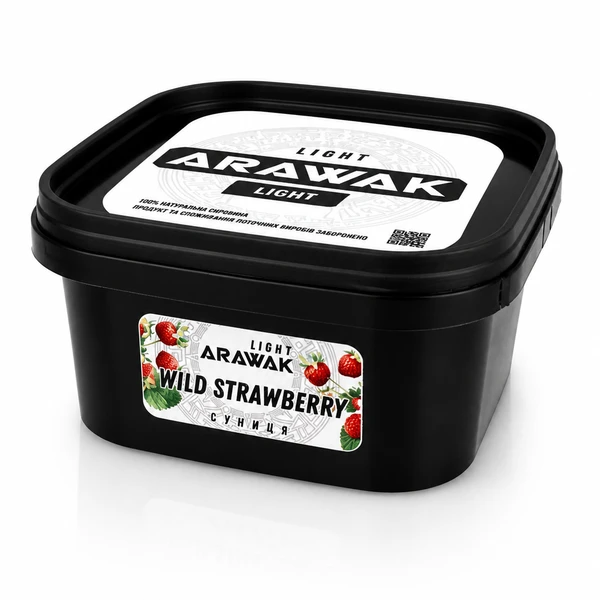 Тютюн Arawak Light Wild Strawberry (Суниця) 200 гр