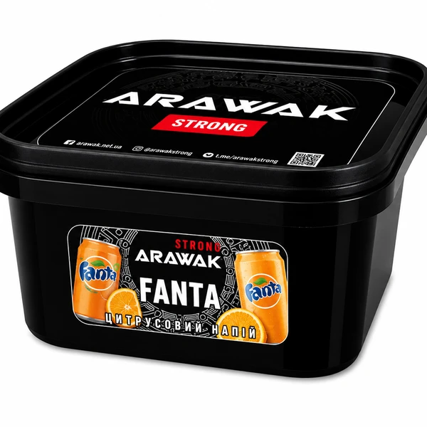 Тютюн Arawak Strong Fanta (Цитрусовий напій) 200 гр