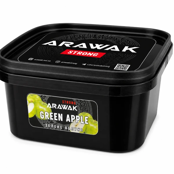 Тютюн Arawak Strong Green Apple (Зелене яблуко) 200 гр