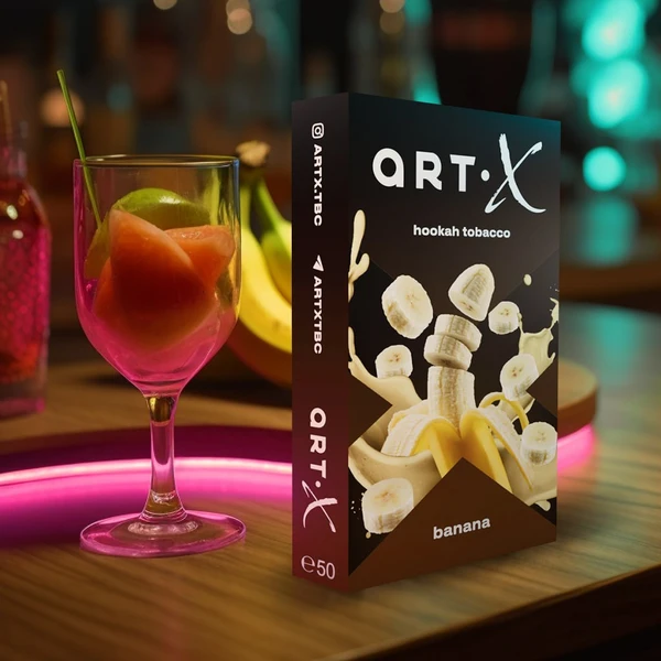 Тютюн ART X Banana (Банан) 50 гр