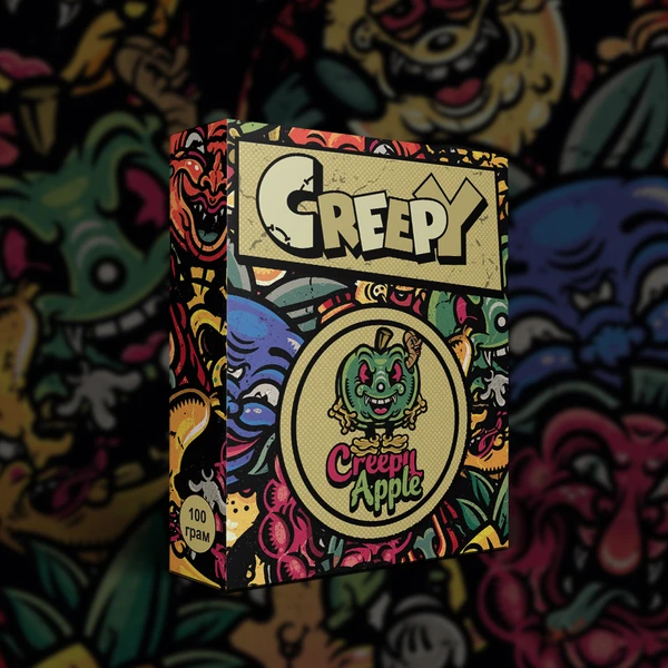 Тютюн Creepy Apple (Яблуко) 100 гр