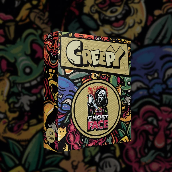 Тютюн Creepy Ghost Face (Гоустфейс) 100 гр