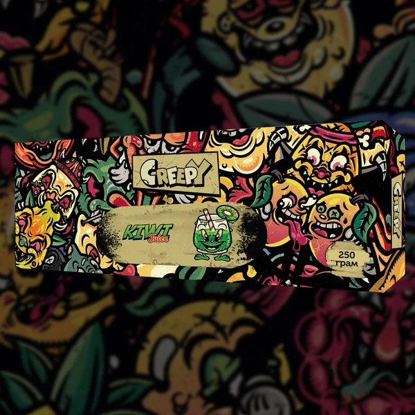 Тютюн Creepy Kiwi Juice (Ківі Джус) 250 гр