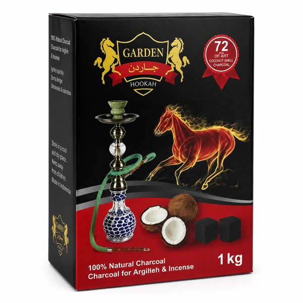Вугілля кокосове Garden, 1 кг