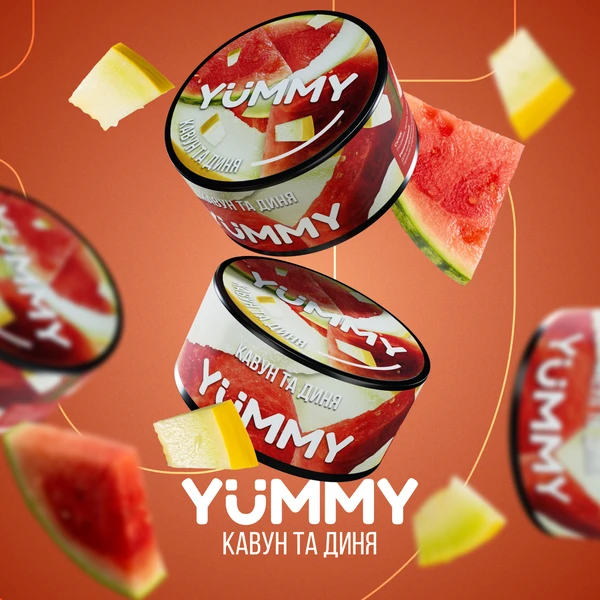 Тютюн Yummy Кавун та диня 100 гр