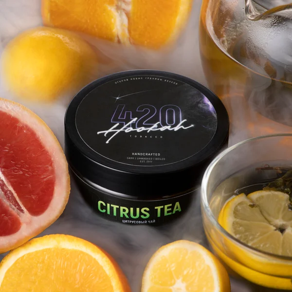 Табак 420 Classic Line Citrus Tea (Цитрусовый Чай) 100 гр
