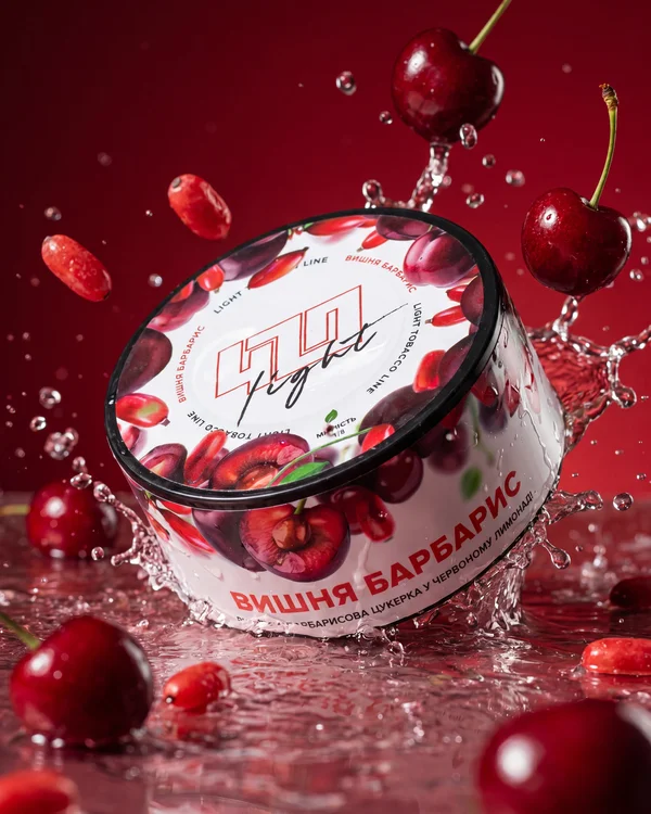 Табак 420 Light Cherry Barberry (Вишня Барбарис) 100 гр