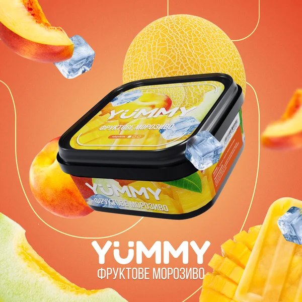 Табак Yummy Fruit Ice Cream (Фруктовое Мороженое) 250 гр