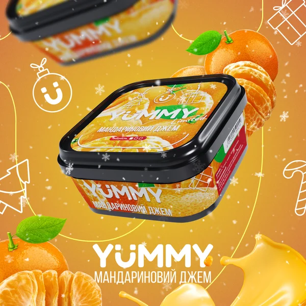 Табак Yummy Tangerine Jam (Мандариновый Джем) 250 гр